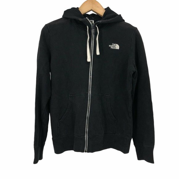 north face zip sweater
